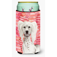 "Caroline's Treasures Chinese Crested Love Decorative Can Hugger, Tall Boy, Multicolor"