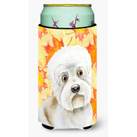 "Caroline's Treasures Dandie Dinmont Fall Decorative Can Hugger, Tall Boy, Multicolor"