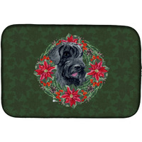 "Caroline's Treasures CK1526DDM Dish Drying Mat, 14"" x 21"", Christmas Wreath"