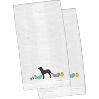 "Caroline's Treasures American Water Spaniel Easter Hand Towels, 26hx16w, Multicolor"