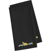 Caroline's Treasures CK1627BKTWE Cocker Spaniel Easter Black Embroidered Kitchen Towel Set of 2