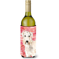 "Caroline's Treasures CK1746LITERK Love a Wheaten Terrier Wine Bottle Hugger cold-beverage-koozies, 750 ml, Multicolor"