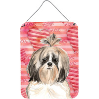 "Caroline's Treasures Love a Shih Tzu Door Hanging Prints wall-decor, Multicolor"