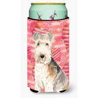"Caroline's Treasures CK1762TBC Love a Lakeland Terrier Tall Boy Hugger cold-beverage-koozies, Multicolor"