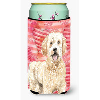 "Caroline's Treasures CK1768TBC Love a Goldendoodle Tall Boy Insulator Hugger cold-beverage-koozies, Multicolor"