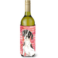 "Caroline's Treasures CK1769LITERK Love a English Pointer Wine Bottle Hugger cold-beverage-koozies, 750 ml, Multicolor"