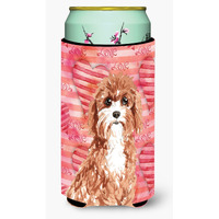 "Caroline's Treasures CK1770TBC Love a Cavapoo Tall Boy Insulator Hugger cold-beverage-koozies, Multicolor"