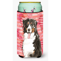 "Caroline's Treasures CK1778TBC Love a Bernese Mountain Dog Tall Boy Hugger cold-beverage-koozies, Multicolor"
