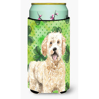 "Caroline's Treasures CK1805TBC Shamrocks Goldendoodle Tall Boy Hugger cold-beverage-koozies, Multicolor"