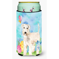 "Caroline's Treasures CK1894TBC Easter Eggs Wheaten Terrier Tall Boy Hugger cold-beverage-koozies, Multicolor"