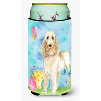 "Caroline's Treasures CK1897TBC Easter Eggs Spinone Italiano Tall Boy Hugger cold-beverage-koozies, Multicolor"