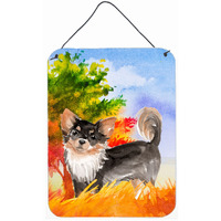 "Caroline's Treasures Fall Chihuahua Door Hanging Prints wall-decor, Multicolor"