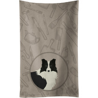 Caroline's Treasures CK2169KTWL Border Collie In the Kitchen Kitchen Towel