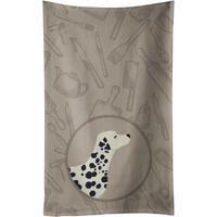 Caroline's Treasures CK2181KTWL Dalmatian In the Kitchen Kitchen Towel