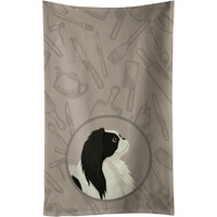 Caroline's Treasures CK2195KTWL Japanese Chin In the Kitchen Kitchen Towel