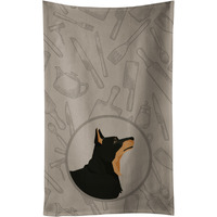 Caroline's Treasures CK2197KTWL Lancashire Terrier In the Kitchen Kitchen Towel