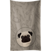 Caroline's Treasures CK2204KTWL Pug In the Kitchen Kitchen Towel