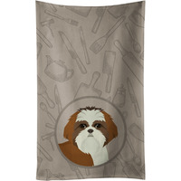 Caroline's Treasures CK2210KTWL Shih Tzu In the Kitchen Kitchen Towel