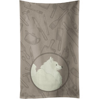 Caroline's Treasures CK2212KTWL Spitz In the Kitchen Kitchen Towel