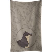 Caroline's Treasures CK2213KTWL Swedish Vallhund In the Kitchen Kitchen Towel
