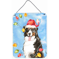"Caroline's Treasures Christmas Lights Bernese Mountain Dog Door Hanging Prints wall-decor, Multicolor"