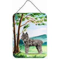 "Caroline's Treasures Under the Tree Bouvier des Flandres Door Hanging Prints wall-decor, Multicolor"