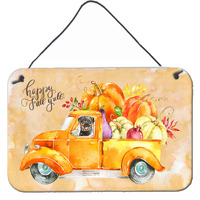 "Caroline's Treasures Fall Harvest Rottweiler Door Hanging Prints wall-decor, Multicolor"