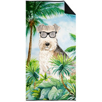 "Caroline's Treasures CK3009TWL3060 Lakeland Terrier Premium beach-towels, Multicolor"