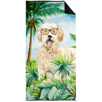 "Caroline's Treasures CK3015TWL3060 Goldendoodle Premium beach-towels, Multicolor"