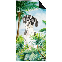 "Caroline's Treasures CK3016TWL3060 English Pointer Premium beach-towels, Multicolor"