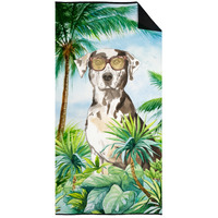 "Caroline's Treasures CK3018TWL3060 Catahoula Leopard Dog Premium beach-towels, Multicolor"