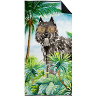 "Caroline's Treasures CK3021TWL3060 Bouvier des Flandres Premium beach-towels, Multicolor"