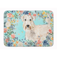 "Caroline's Treasures Wheaten Terrier Machine Washable Memory Foam Mat doormats, Multicolor"