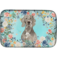 "Caroline's Treasures CK3406DDM Weimaraner dish-drying-mats, 14 x 21, Multicolor"