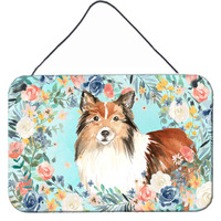 "Caroline's Treasures Sheltie Door Hanging Prints wall-decor, Multicolor"