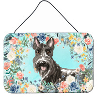 "Caroline's Treasures Scottish Terrier Door Hanging Prints wall-decor, Multicolor"