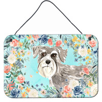 "Caroline's Treasures Schnauzer #1 Door Hanging Prints wall-decor, Multicolor"