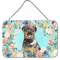 "Caroline's Treasures Rottweiler Door Hanging Prints wall-decor, Multicolor"