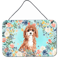 "Caroline's Treasures Cavapoo Door Hanging Prints wall-decor, Multicolor"