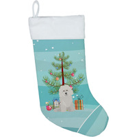 "Caroline's Treasures Bolognese Tree christmas-stockings, Multicolor"