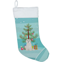 "Caroline's Treasures Maltese #2 Tree christmas-stockings, Multicolor"