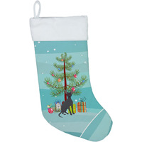 "Caroline's Treasures Peruvian Hairless Dog Tree christmas-stockings, Multicolor"