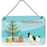 "Caroline's Treasures English Springer Spaniel Christmas Tree Door Hanging Prints wall-decor, Multicolor"