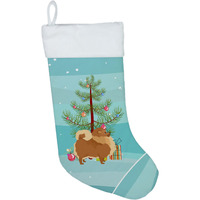 "Caroline's Treasures Pomeranian Tree christmas-stockings, Multicolor"