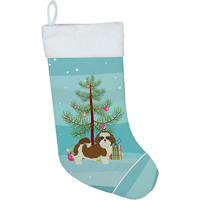 "Caroline's Treasures Shih Tzu Tree christmas-stockings, Multicolor"