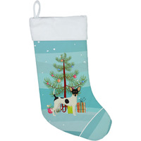 "Caroline's Treasures Toy Fox Terrier Tree christmas-stockings, Multicolor"