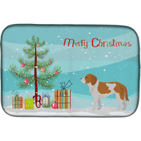 "Caroline's Treasures CK3802DDM Beaglier #1 Christmas Tree dish-drying-mats, 14 x 21, Multicolor"