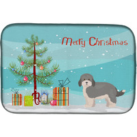 "Caroline's Treasures CK3841DDM Havapoo #2 Christmas Tree dish-drying-mats, 14 x 21, Multicolor"