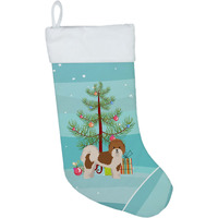 "Caroline's Treasures Mal-Shi Tree christmas-stockings, Multicolor"
