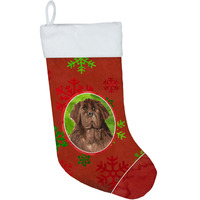 "Caroline's Treasures Snowflakes Newfoundland christmas-stockings, Multicolor"